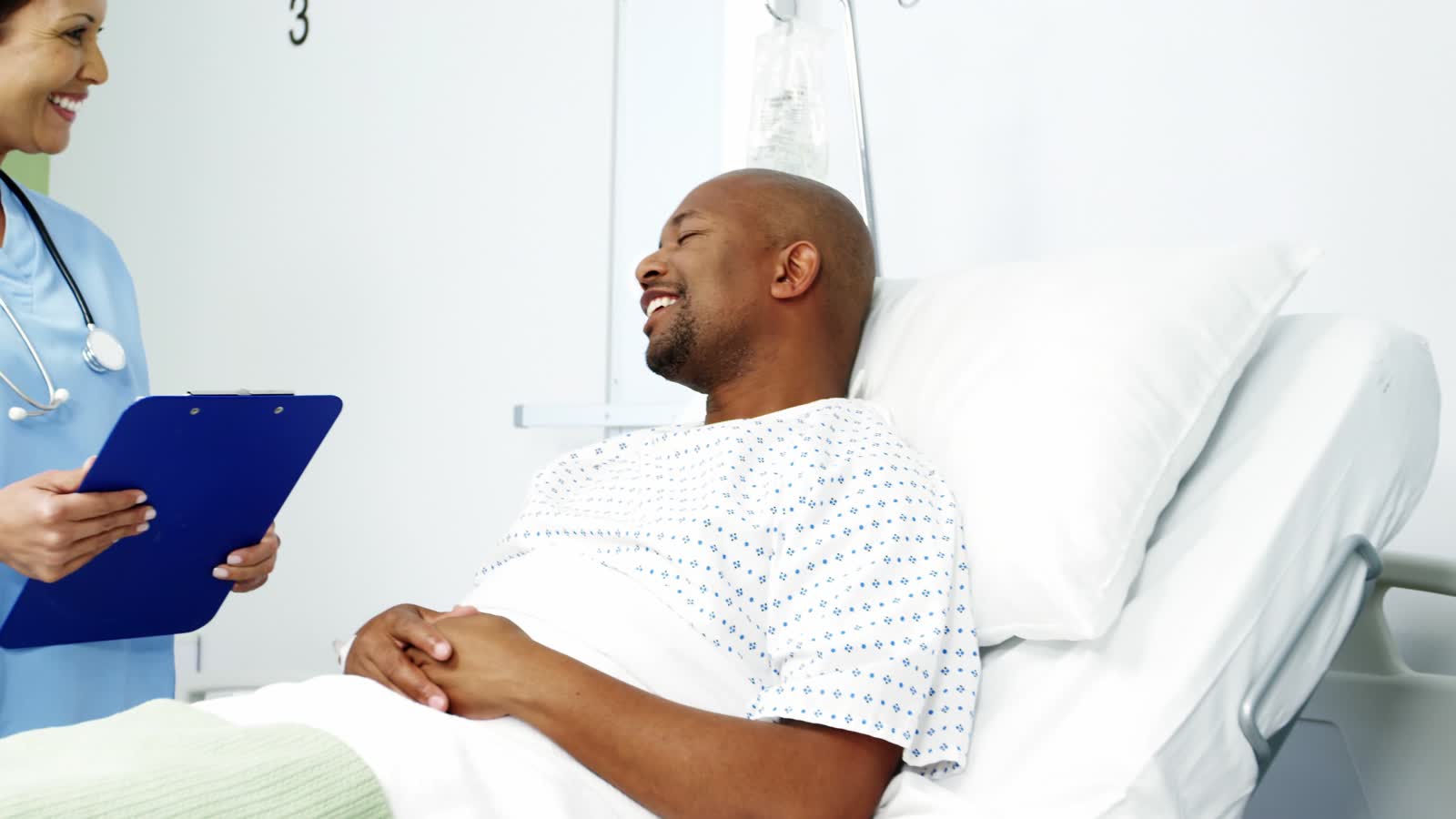 Patient using a medical practice website on a phone